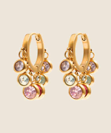 Regal Multi-Color Hoops