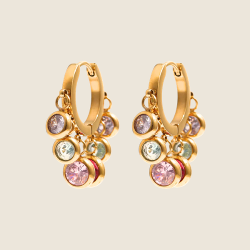 Regal Multi-Color Hoops